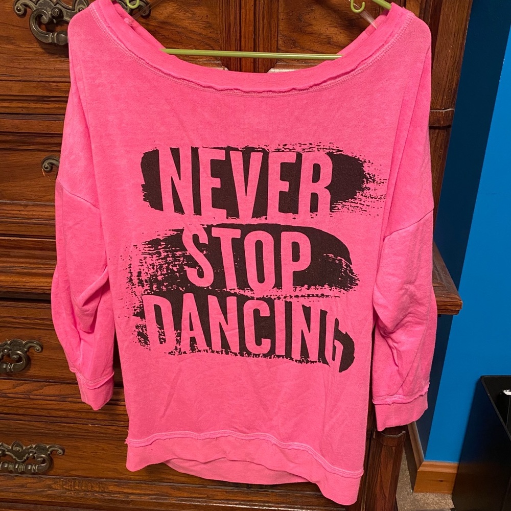 Zumba Off The Shoulder Top